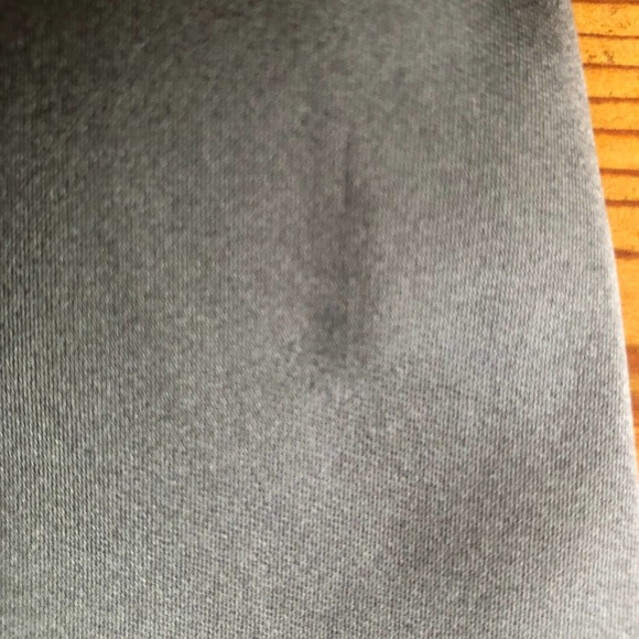 Escada Gray 100% Silk Top/Jacket with ruffle front - Picture 7 of 12